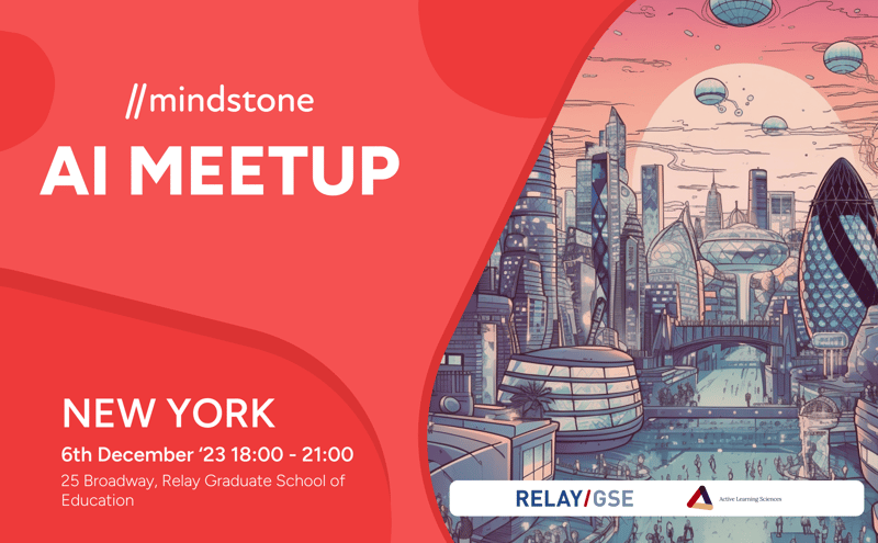 Mindstone NY AI Meetup 6th of December 23 header image