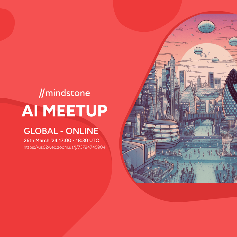 Mindstone Online AI Meetup March - Global Edition header image
