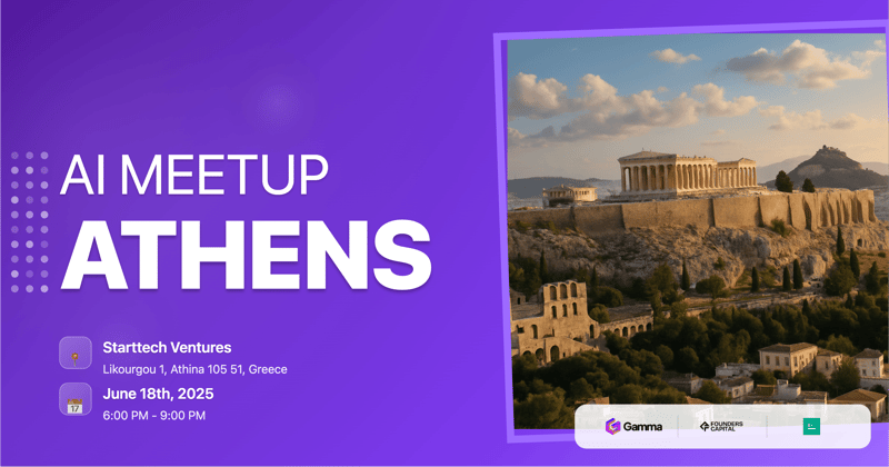 Mindstone Athens June AI Meetup header image