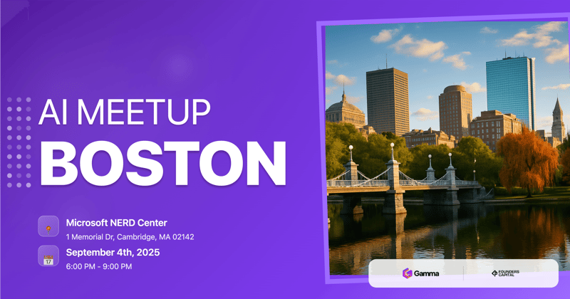 Mindstone Boston September AI Meetup header image