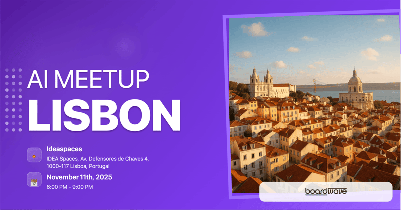 Mindstone Lisbon November AI Meetup header image