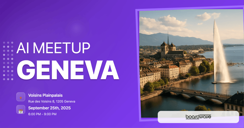 Mindstone Geneva September AI Meetup header image