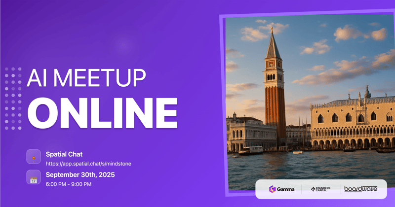 Mindstone Online September AI Meetup header image