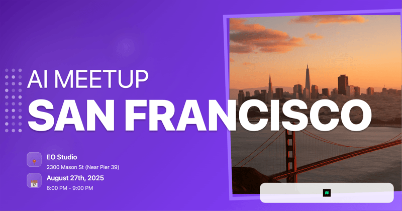 Mindstone San Francisco August AI Meetup header image