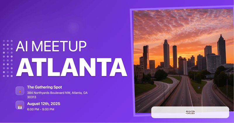 Mindstone Community AI Meetup: Atlanta August  header image