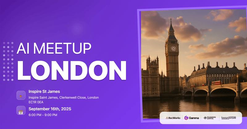 Mindstone London September AI Meetup header image