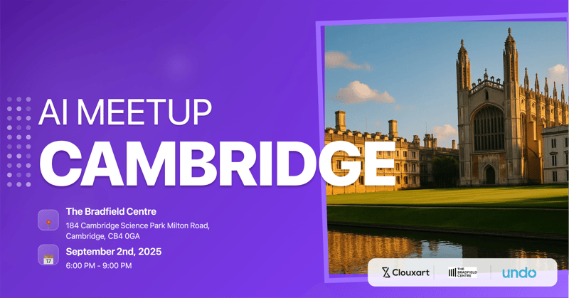 Mindstone Cambridge September AI Meetup header image