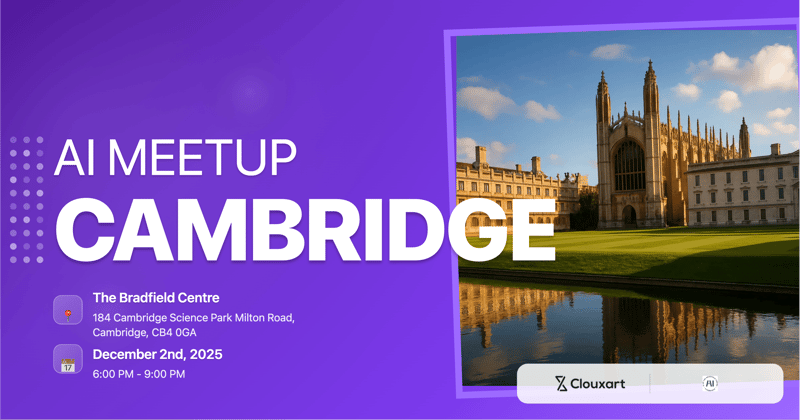 Mindstone Cambridge December AI Meetup header image