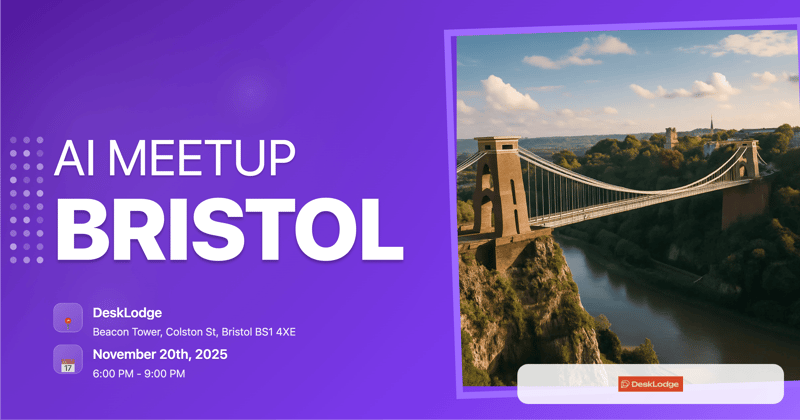 Mindstone Bristol November AI Meetup header image