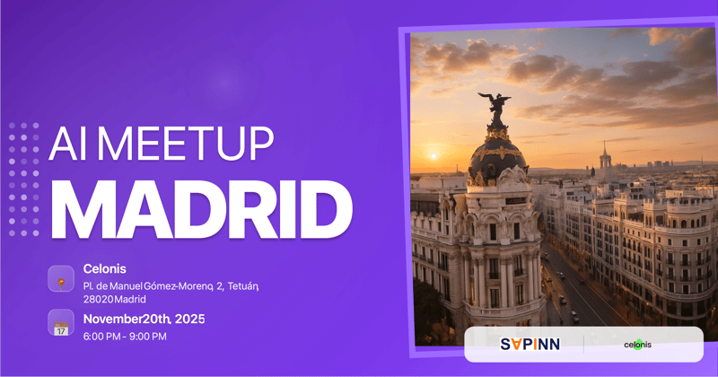Mindstone Madrid November AI Meetup header image
