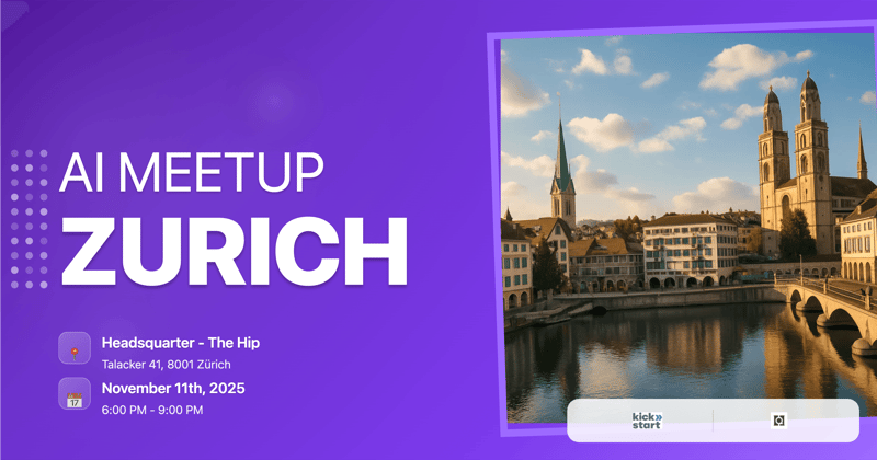 Mindstone Zurich November AI Meetup header image