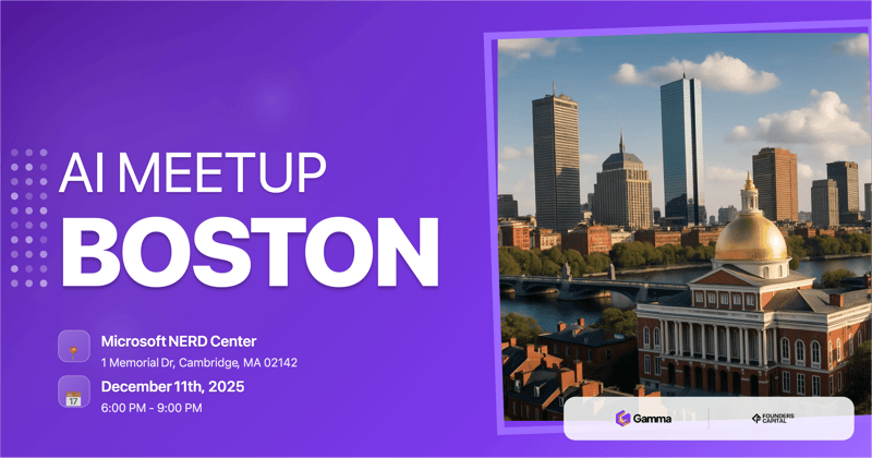 Mindstone Boston December AI Meetup header image