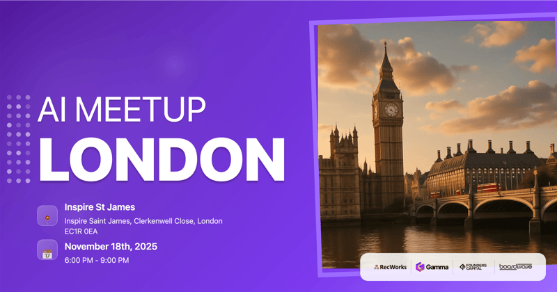 Mindstone London November AI Meetup header image